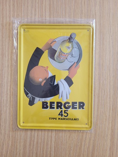 Plaque métal pastis - , de