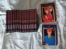 MANGA Liar Game tomes 1 à 19 + Roots of A. En français et en très bon état.