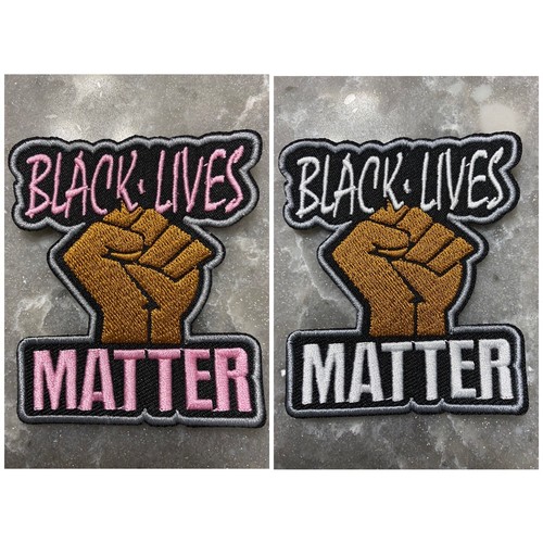 Black lives matter - black, iron