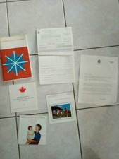 1966 lot 6 Brochures touristique CANADA immigration dépliant guide Tourisme