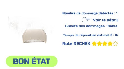 Capot peugeot 308 phase - 308, 1