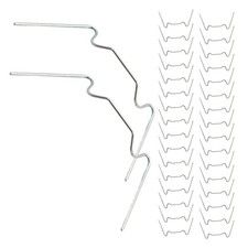 Lot de 150 pinces à verre en acier inoxydable pour serre