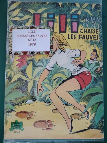 Espiègle lili chasse les - bd,