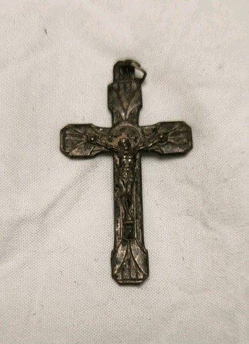 Pendentif ancien crucifix - pendentif,