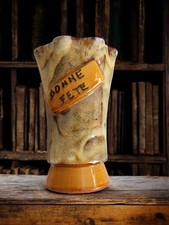 Pot vintage signé Vallauris