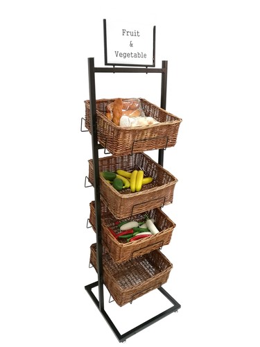 Tier basket stand - basket,