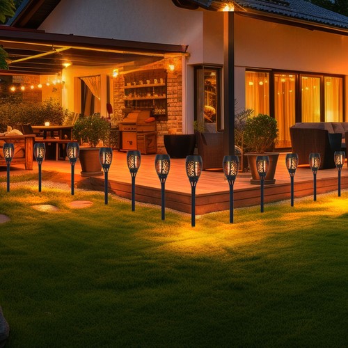 12x solaire led jardin - led, fiche