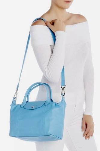 Nib longchamp pliage cuir m - le,