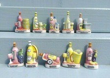 Série complète de fèves BOUTEILLES GRANDS CRUS VINS DE NOS RÉGIONS * 35.106