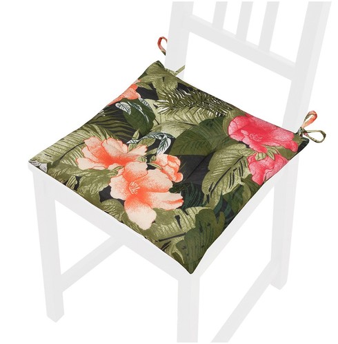 Coussin chaise tropical - coussin,