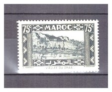MAROC  .  N °  178  .  75 c   ARDOISE  .   NEUF      **  .   SUPERBE .
