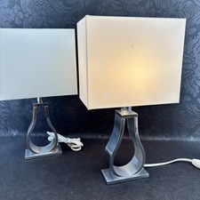 IKEA Klabb Table Silver Lamp