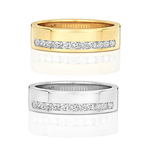 Bague femme semi pavée - bague,
