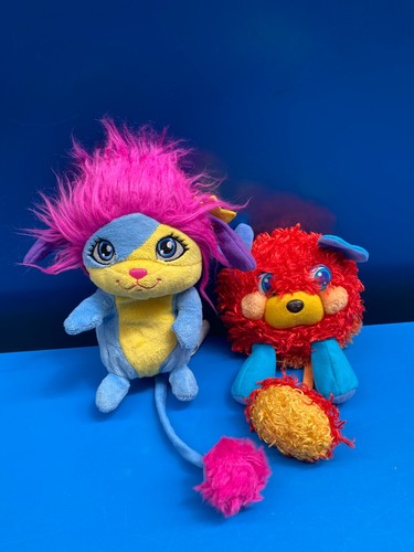 Peluche popples lot rose - 2,