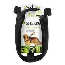 Sherpa Harness with Built in Leash Large Black FREE SHIPPING