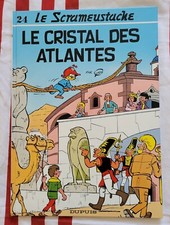 LE SCRAMEUSTACHE TOME 24 LE CRISTAL DES ATLANTES EO NEUF - GOS