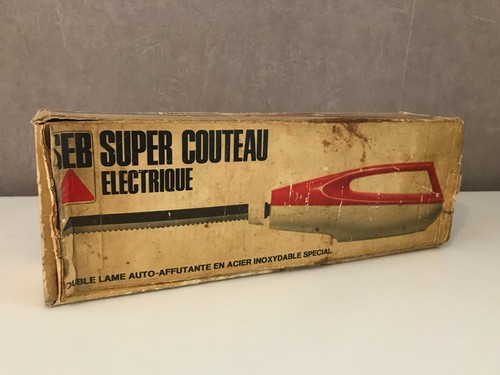 Ancien couteau électrique - , seb