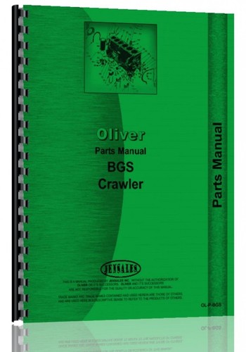 Oliver bgs cletrac crawler - oliver,