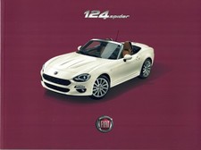 Catalogue Brochure Fiat 124 Spider 06/2016 Belgique en français