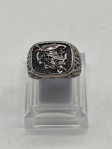 Bague chevalière homme dragon