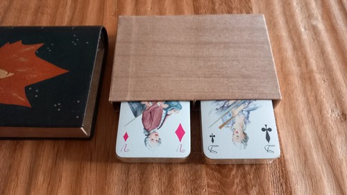 Superbe coffret jeux cartes - superbe,