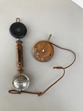 ANCIEN TELEPHONE MURAL COMBINE BOIS OLD PHONE VECCHIO TELEFONO 1920