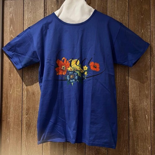 Shirt bleu gucci - t-shirt, vintage