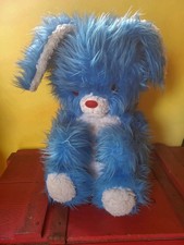 RANGE PYJAMA CHIEN BLEU 70' - 80' Chambre Enfant Peluche MOUMOUTE VINTAGE 