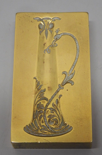 Plaque bronze matrice - bronze,