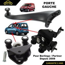 Kit Réparation Galet Porte Coulissante Latérale Gauche pour Berlingo Partner B9