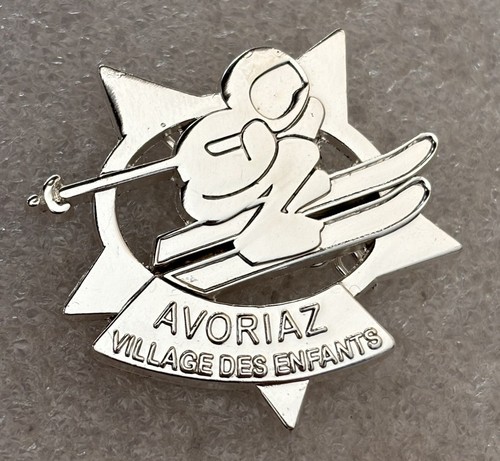 Broche argenté brillant - argenté,