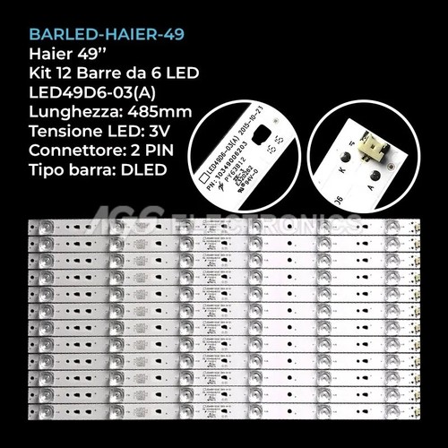Kit barres led tv - 6,