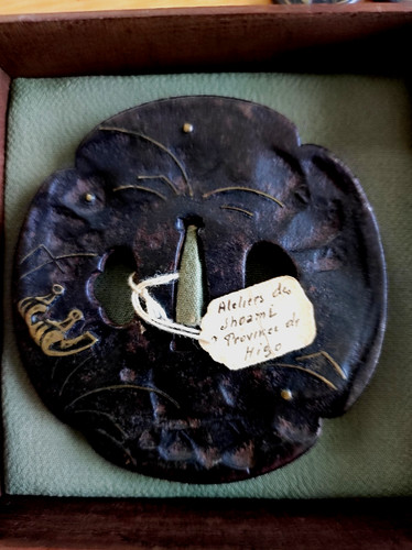 Tsuba katana japon antique edo - tsuba,
