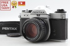 [Top MINT] Pentax KX Silver SLR 35mm argentic Camera SMC-M 50mm f1.4 Lens...