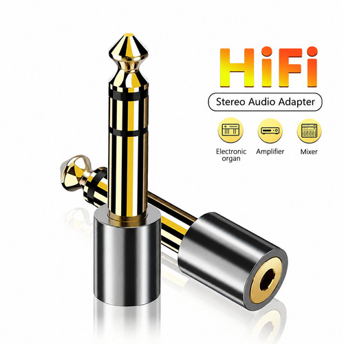 3mm male plug to - 6.3mm,