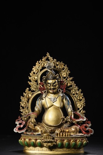 Tibetan buddhism bronze - 12",