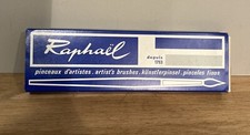 Peinture Boîte De 20 Anciens Pinceaux D’artistes Raphaël 831 Nº6 Boîte D’origine