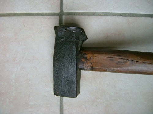 Outil ancien forgeron marteau - forgeron,