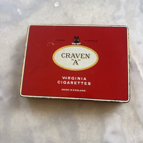 Ancienne boîte fer craven - ancienne,