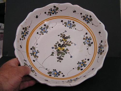 Joli grand saladier ancien - joli,