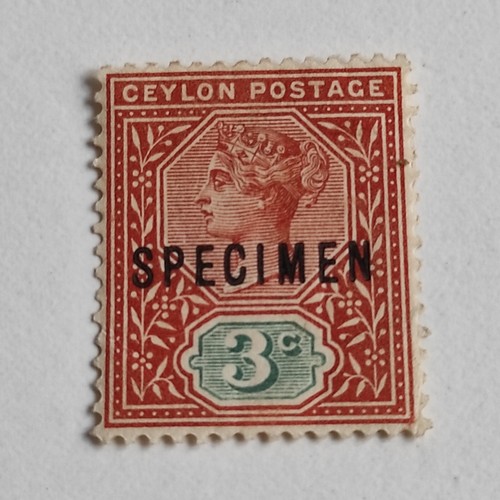 Timbre neuf specimen ceylan - ceylan, 3