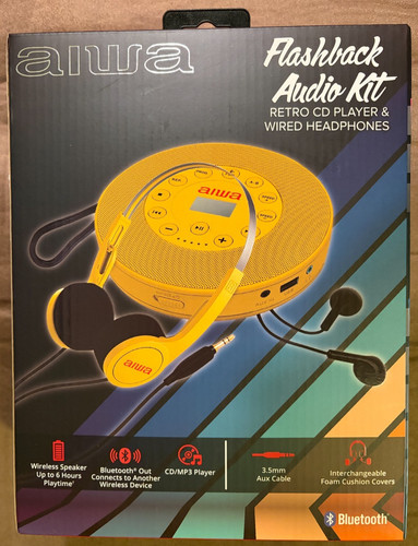 Yellow nib aiwa portable - portable, cd