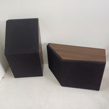 Bose 201 Direct/Reflecting Speakers TESTED Woodgrain Vintage 8 Ohm (c)1985