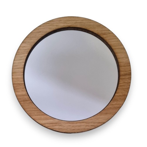 Miroir ronde bois choix - en, bois,