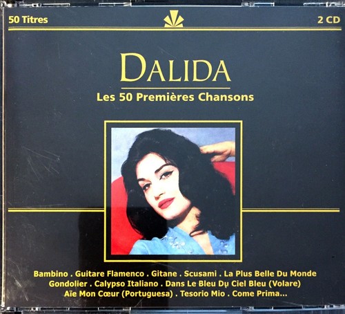 Coffret box set 2xcd dalida - set,