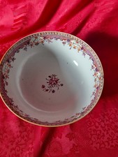 ancienne  grande coupe époque 18é en porcelaine de chine