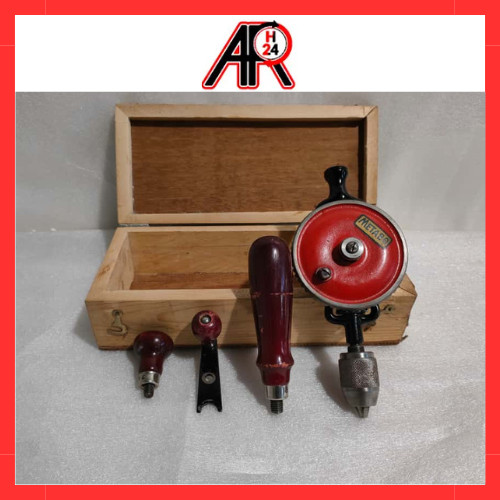 Perceuse manivelle vintage - manivelle,