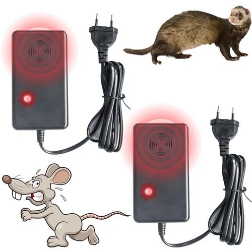 Répulsif ultrason souris 2pc - répulsif,