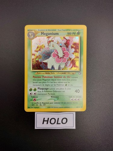 Carte pokémon meganium - carte,