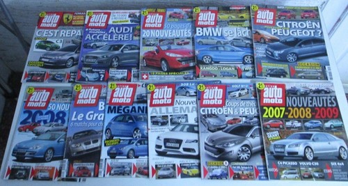 Lot revues action auto - revues,